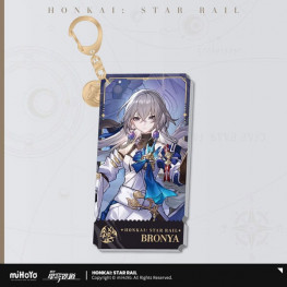 Honkai: Star Rail Character Acrylic klúčenka Bronya 9 cm